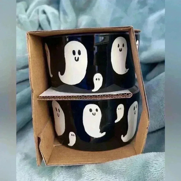 Large Oversized Ghost Kitchen Ramekins Saucer Cups - Picture 4 of 8